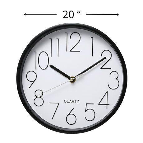 Reloj de Pared Análogo Color Blanco - Varios Tamaños