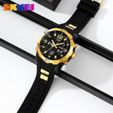 2102 Reloj Skmei pulsera de caucho para hombre