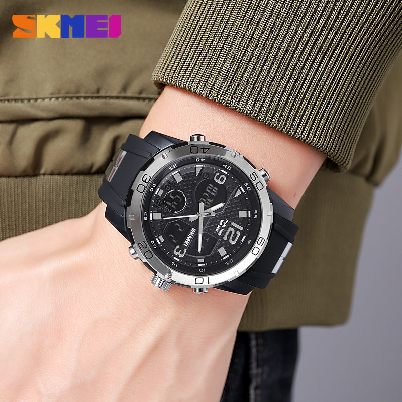 2102 Reloj Skmei pulsera de caucho para hombre