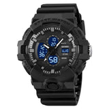 2117BK Reloj Skmei para hombre pulsera de caucho