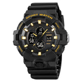 2117BK Reloj Skmei para hombre pulsera de caucho