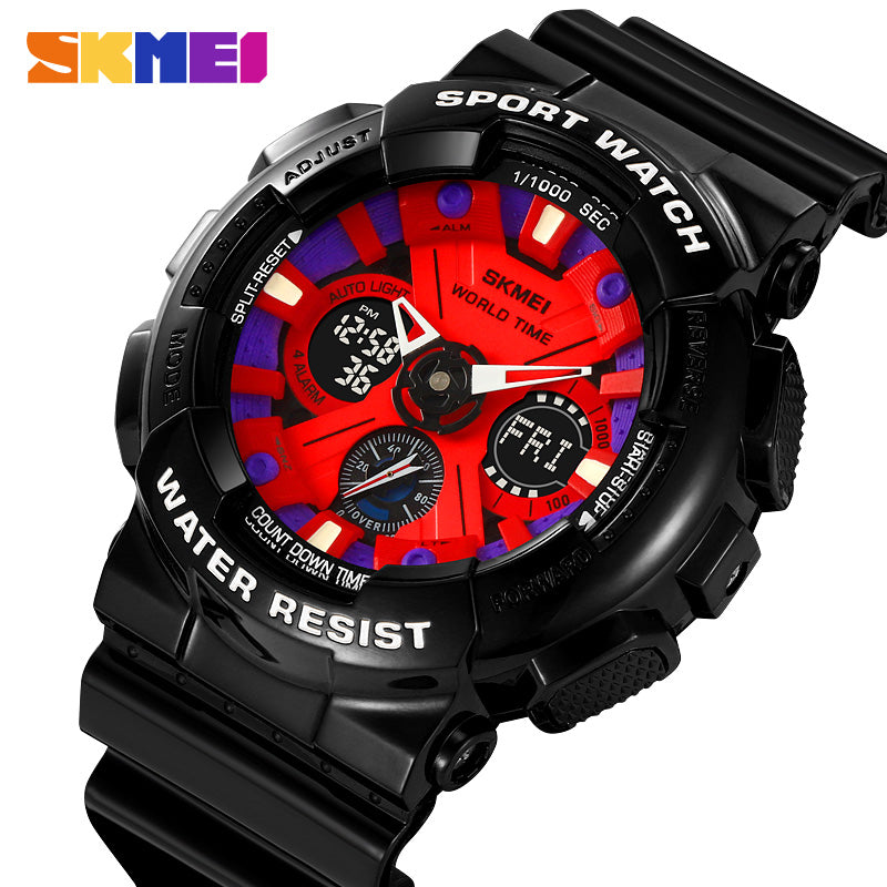 2118 Reloj Skmei para hombre pulsera de resina