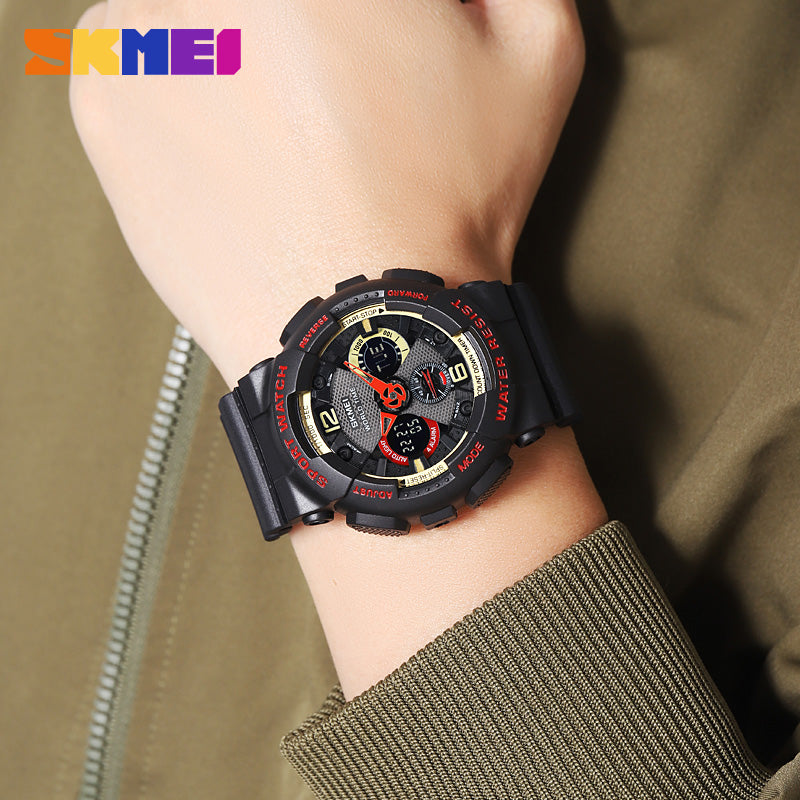 2118 Reloj Skmei para hombre pulsera de resina