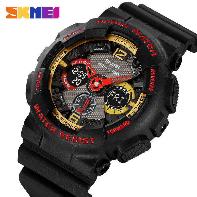 2118 Reloj Skmei para hombre pulsera de resina