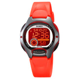 2129 Reloj SKMEI digital para niños pulsera de caucho