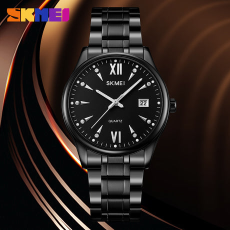 2158 Reloj Skmei para hombre pulsera de acero inoxidable