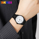 2158 Reloj Skmei para hombre pulsera de acero inoxidable