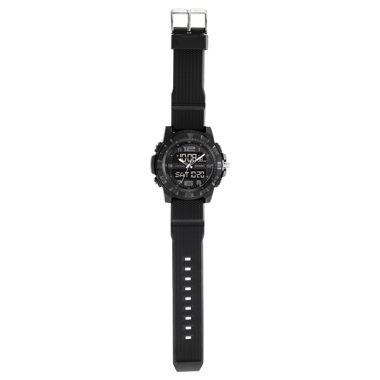 2162 Reloj Skmei para hombre pulsera de caucho