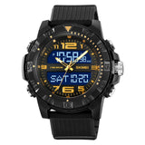 2162 Reloj Skmei para hombre pulsera de caucho