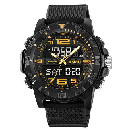 2162 Reloj Skmei para hombre pulsera de caucho