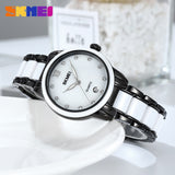 2175 Reloj Skmei para dama pulsera de metal