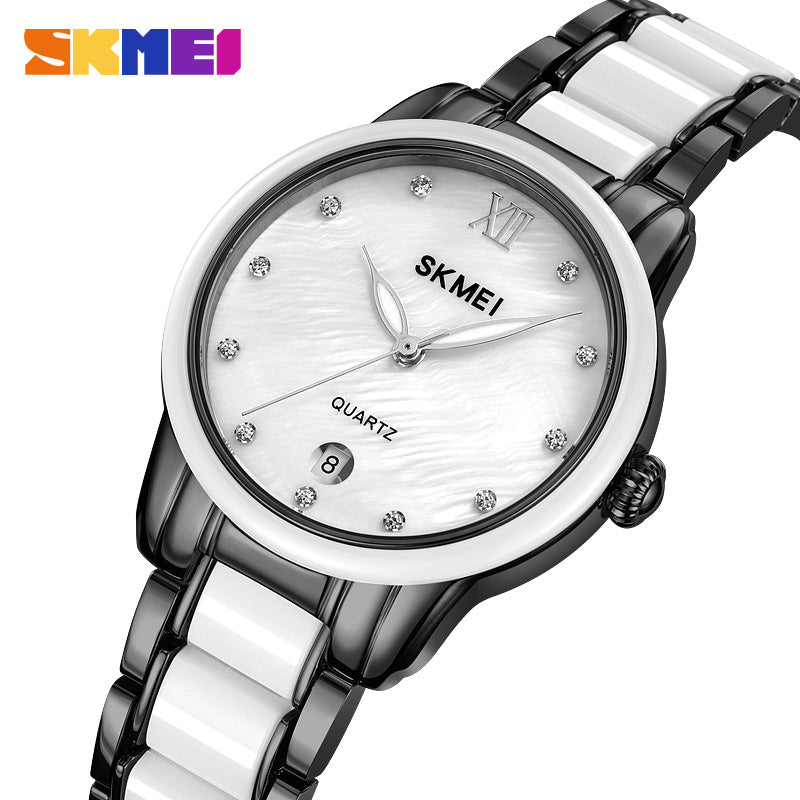 2175 Reloj Skmei para dama pulsera de metal