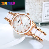 2175 Reloj Skmei para dama pulsera de metal