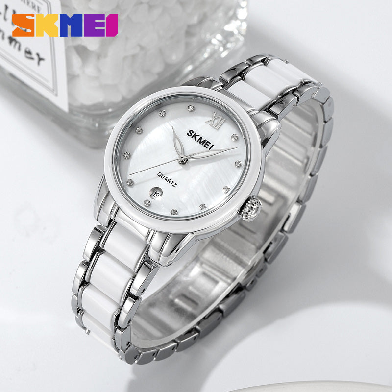 2175 Reloj Skmei para dama pulsera de metal