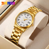 2178 Reloj Skmei pulsera de metal para mujer