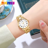 2178 Reloj Skmei pulsera de metal para mujer