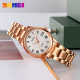 2178 Reloj Skmei pulsera de metal para mujer