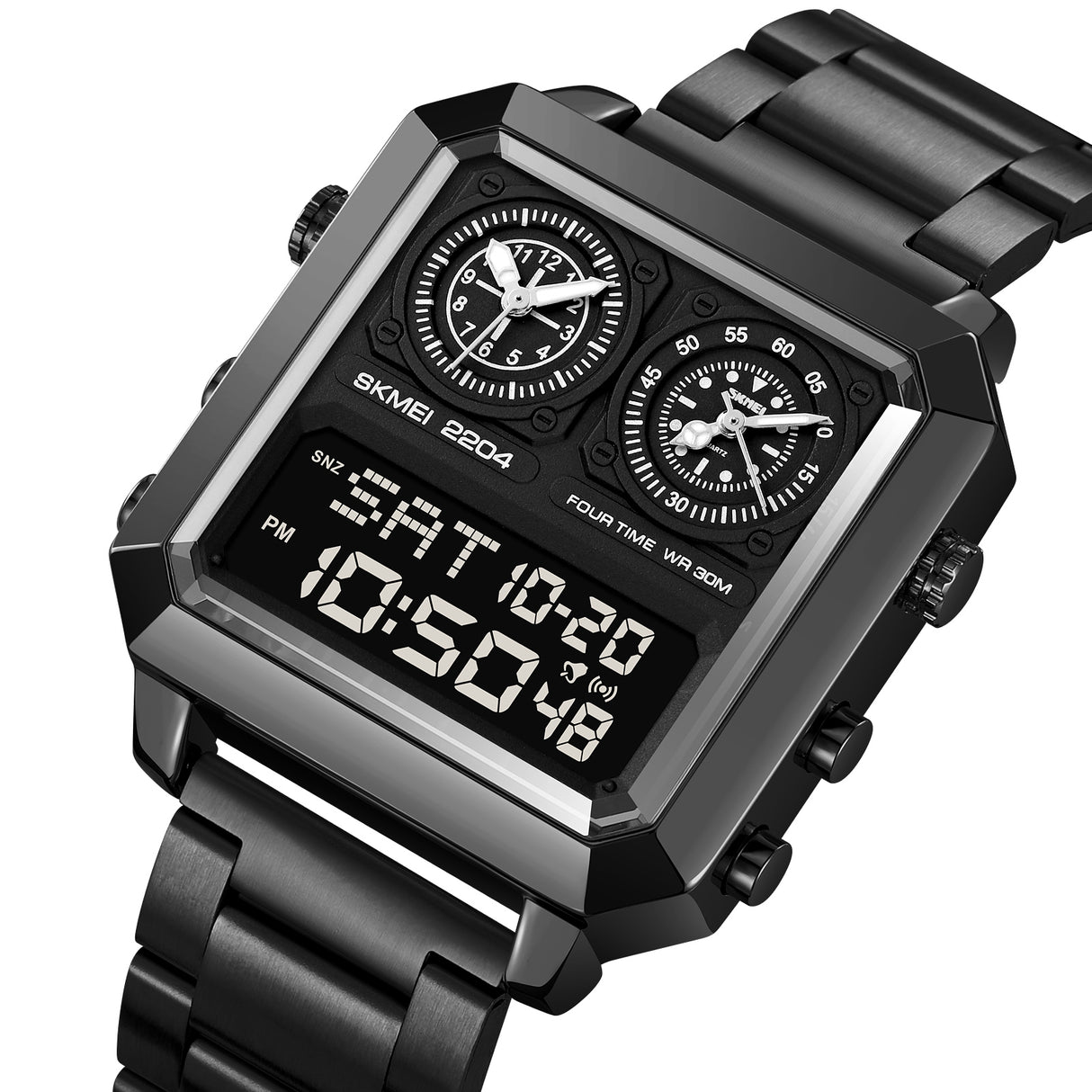 2204 Reloj Skmei para hombre doble hora