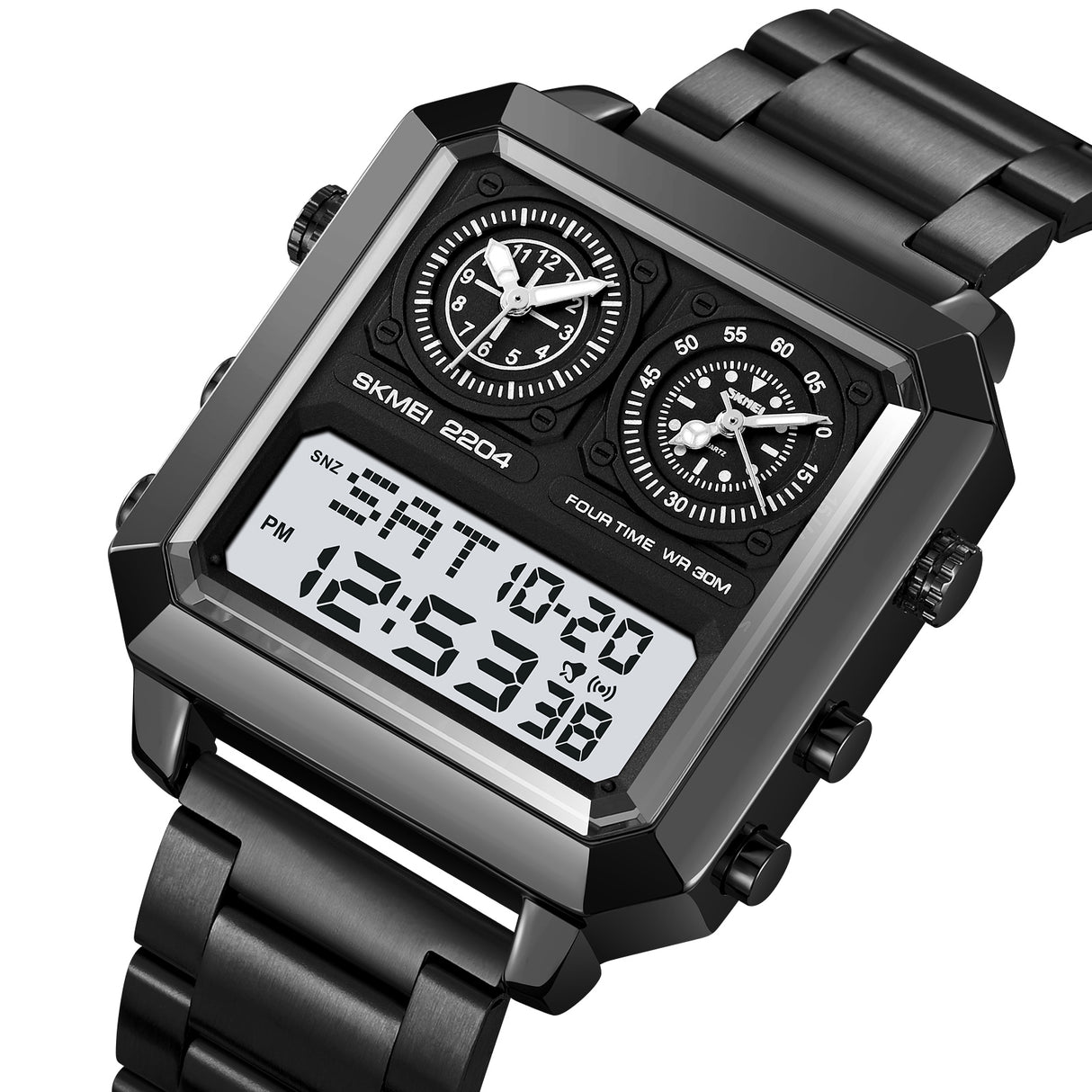 2204 Reloj Skmei para hombre doble hora