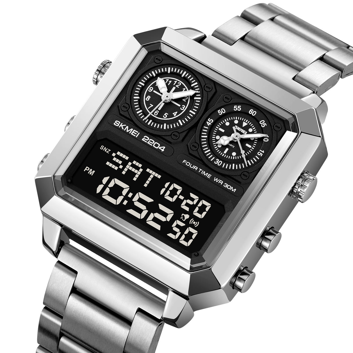 2204 Reloj Skmei para hombre doble hora