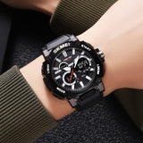 2219 Reloj Skmei para hombre pulsera de caucho