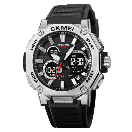 2219 Reloj Skmei para hombre pulsera de caucho