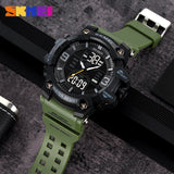 2222 Reloj Skmei para hombre pulsera de resina