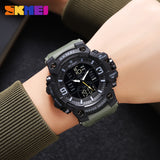 2222 Reloj Skmei para hombre pulsera de resina