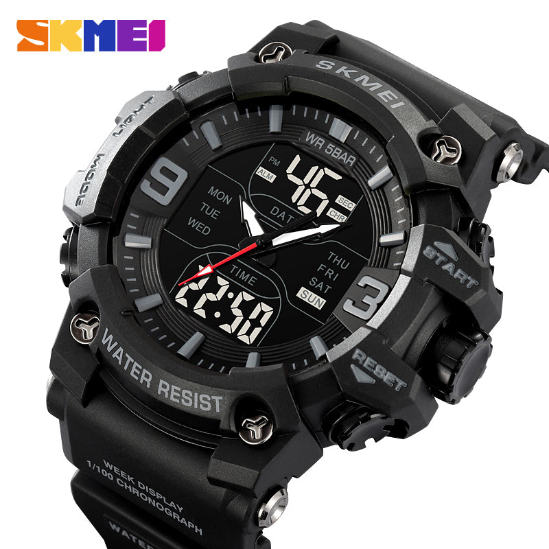 2222 Reloj Skmei para hombre pulsera de resina