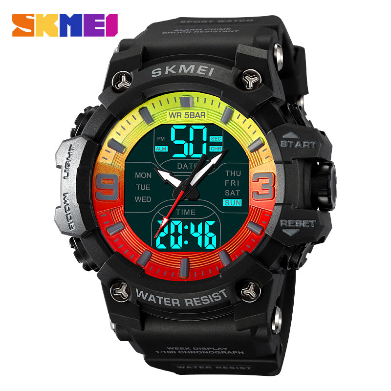 2222 Reloj Skmei para hombre pulsera de resina