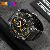 2222 Reloj Skmei para hombre pulsera de resina