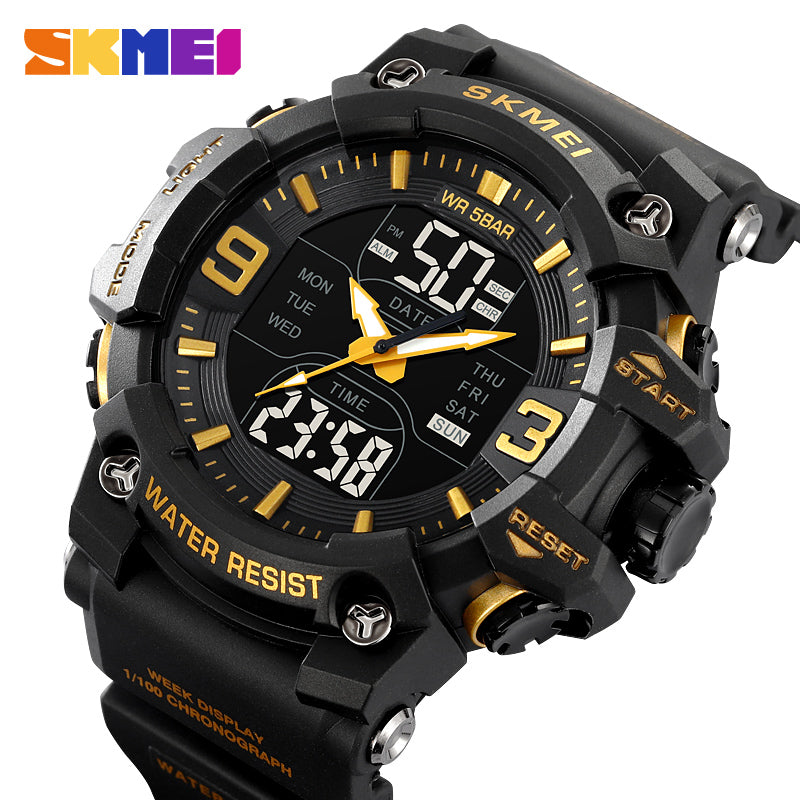 2222 Reloj Skmei para hombre pulsera de resina