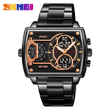 2229 Reloj Skmei para hombre pulsera de metal cuadrado