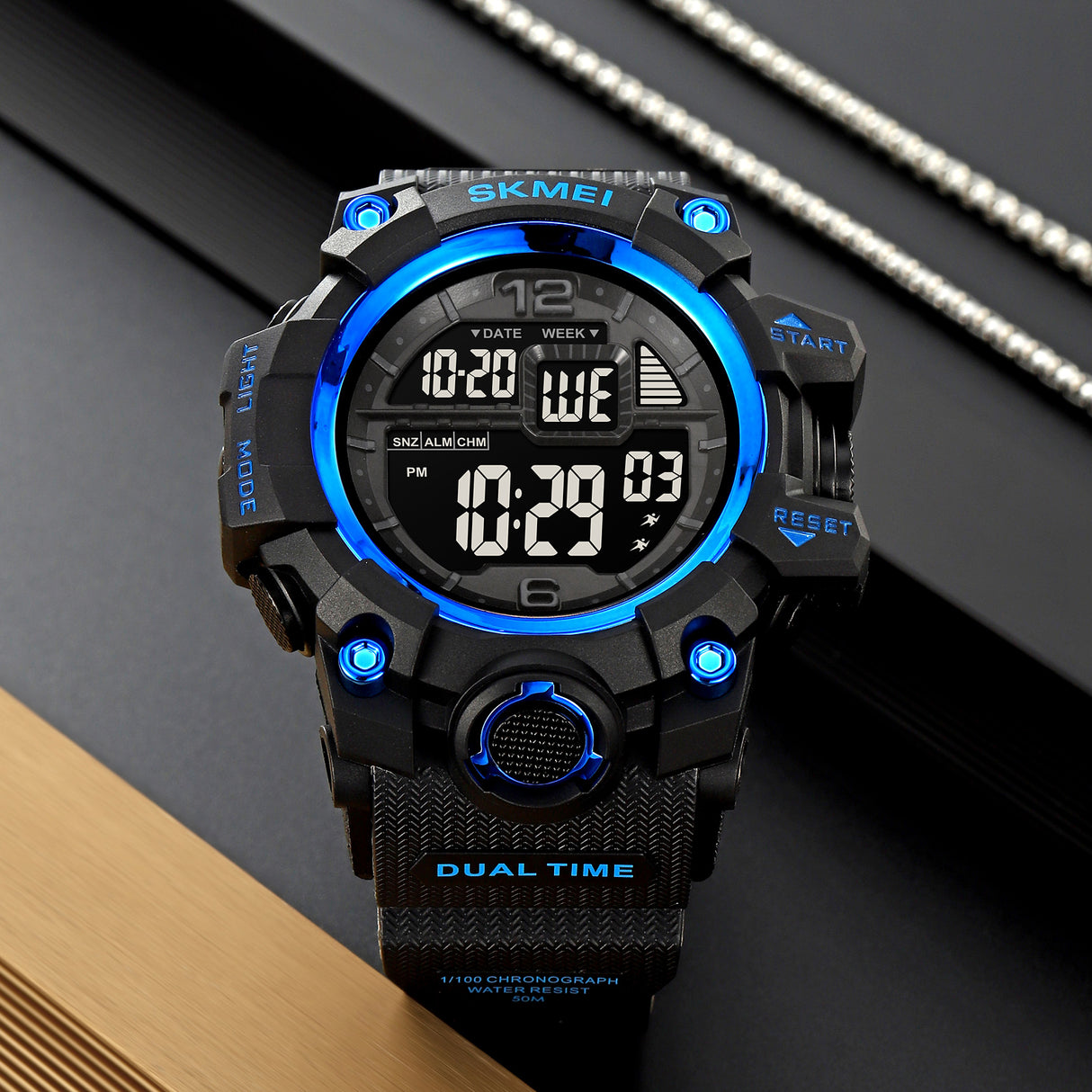 2245 RELOJ Skmei CON PANTALLA DIGITAL Para hombre