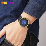 2250 Reloj Skmei para hombre pulsera de cuero