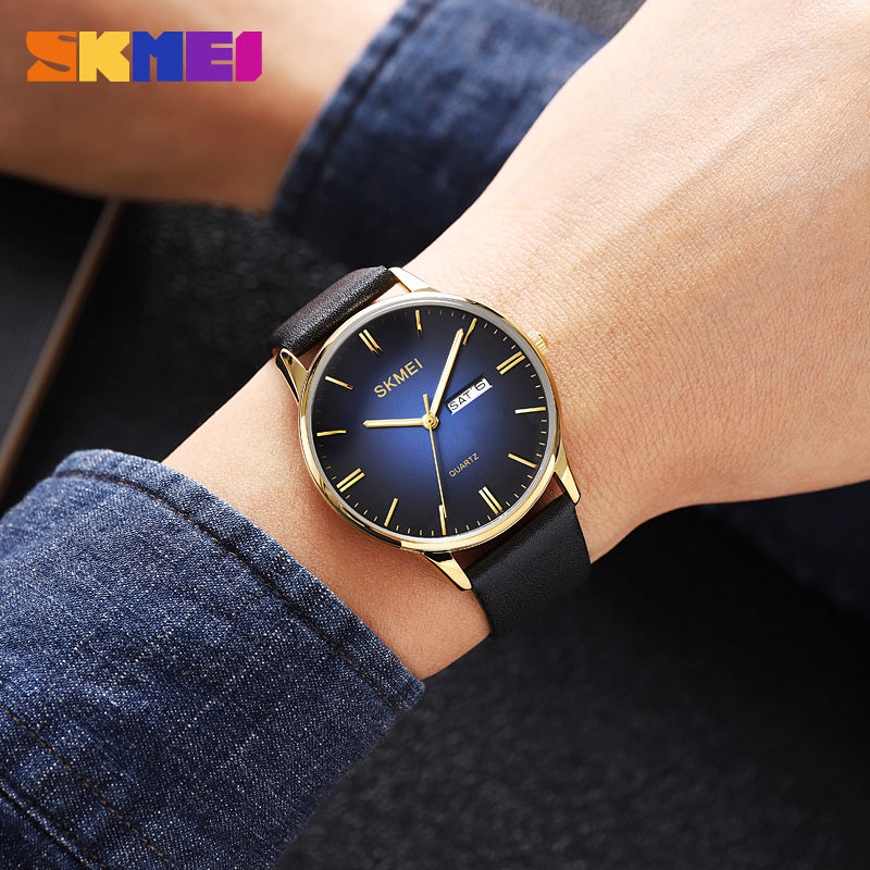 2250 Reloj Skmei para hombre pulsera de cuero