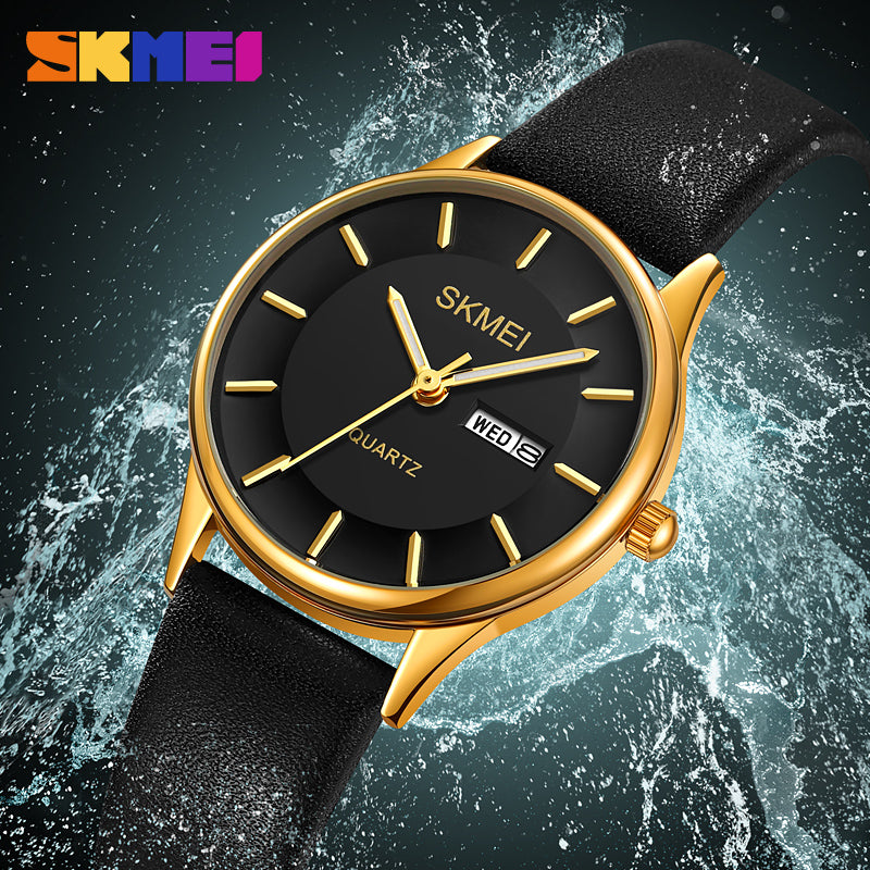 2251 Reloj Skmei para mujer pulsera de piel