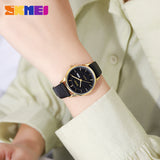 2251 Reloj Skmei para mujer pulsera de piel