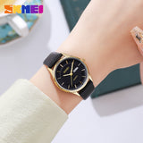 2251 Reloj Skmei para mujer pulsera de piel