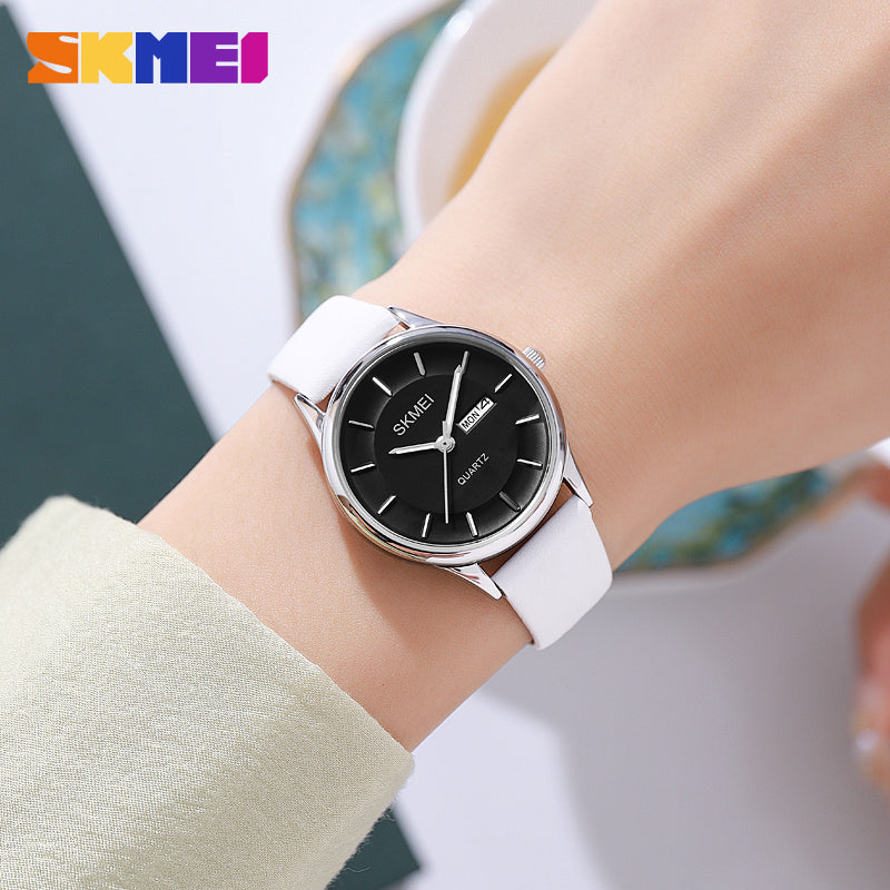 2251 Reloj Skmei para mujer pulsera de piel