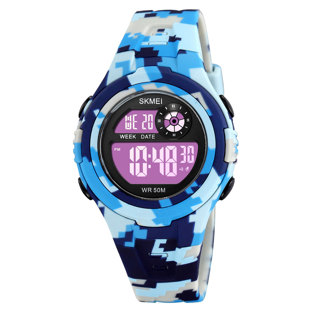 2280 Reloj Skmei para niños pulsera de caucho digital