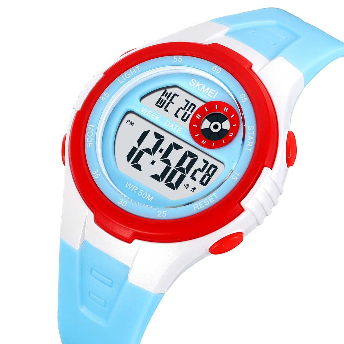 2280 Reloj Skmei para niños pulsera de caucho digital