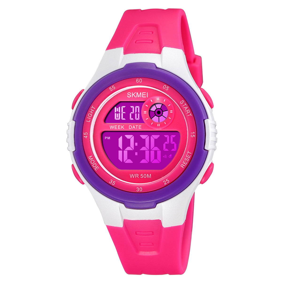 2280 Reloj Skmei para niños pulsera de caucho digital