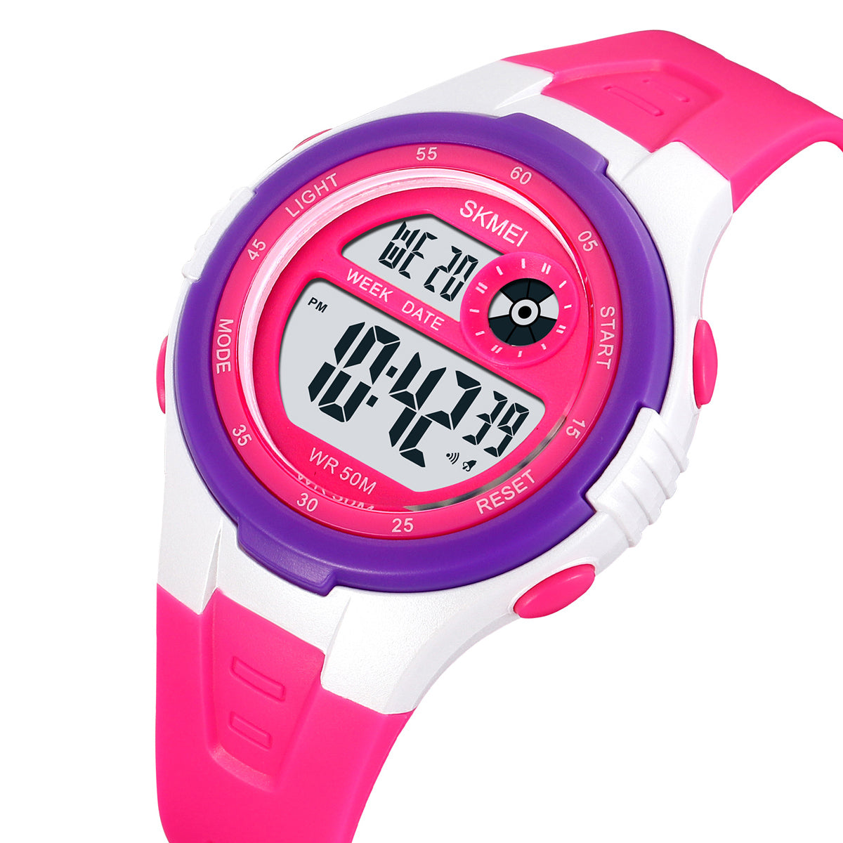 2280 Reloj Skmei para niños pulsera de caucho digital