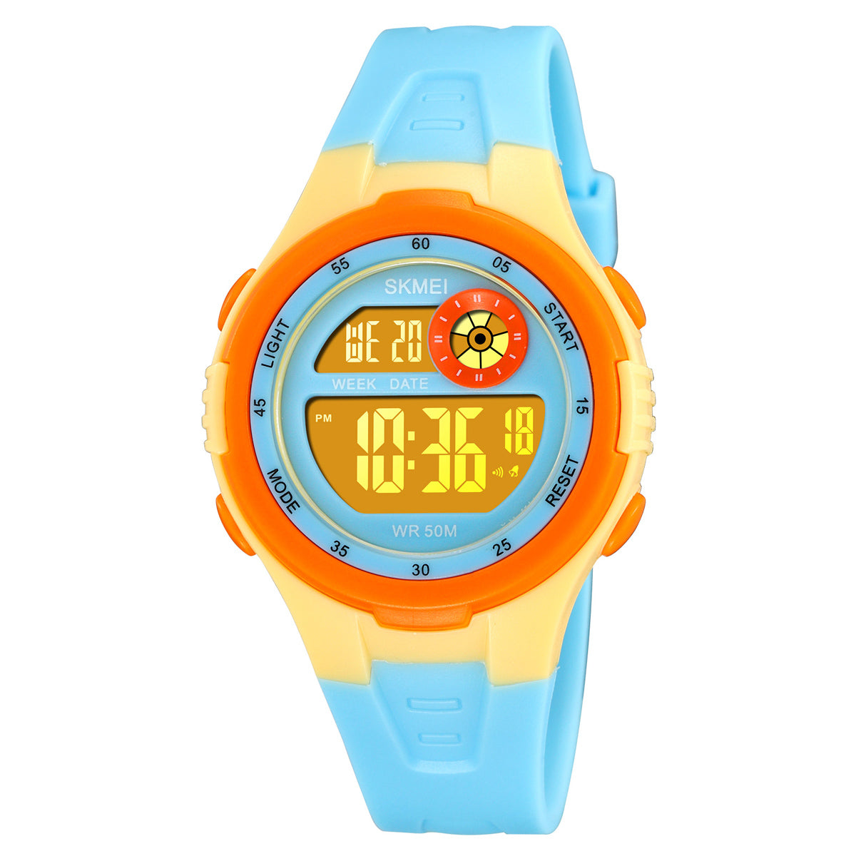 2280 Reloj Skmei para niños pulsera de caucho digital