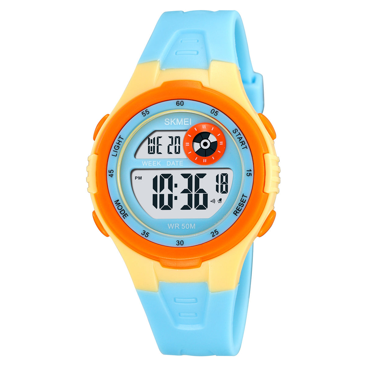 2280 Reloj Skmei para niños pulsera de caucho digital