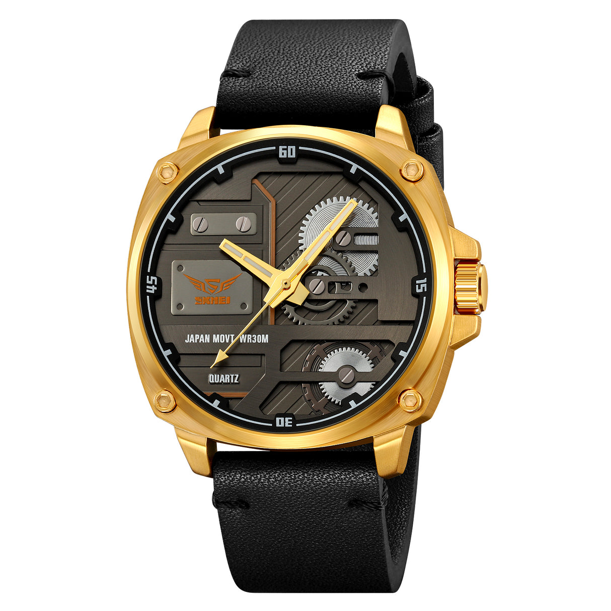 2289 Reloj SKMEI para hombre pulsera de cuero