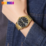 2291 Reloj Skmei para hombre pulsera de metal