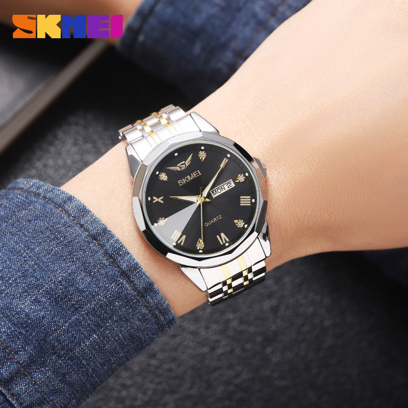 2291 Reloj Skmei para hombre pulsera de metal