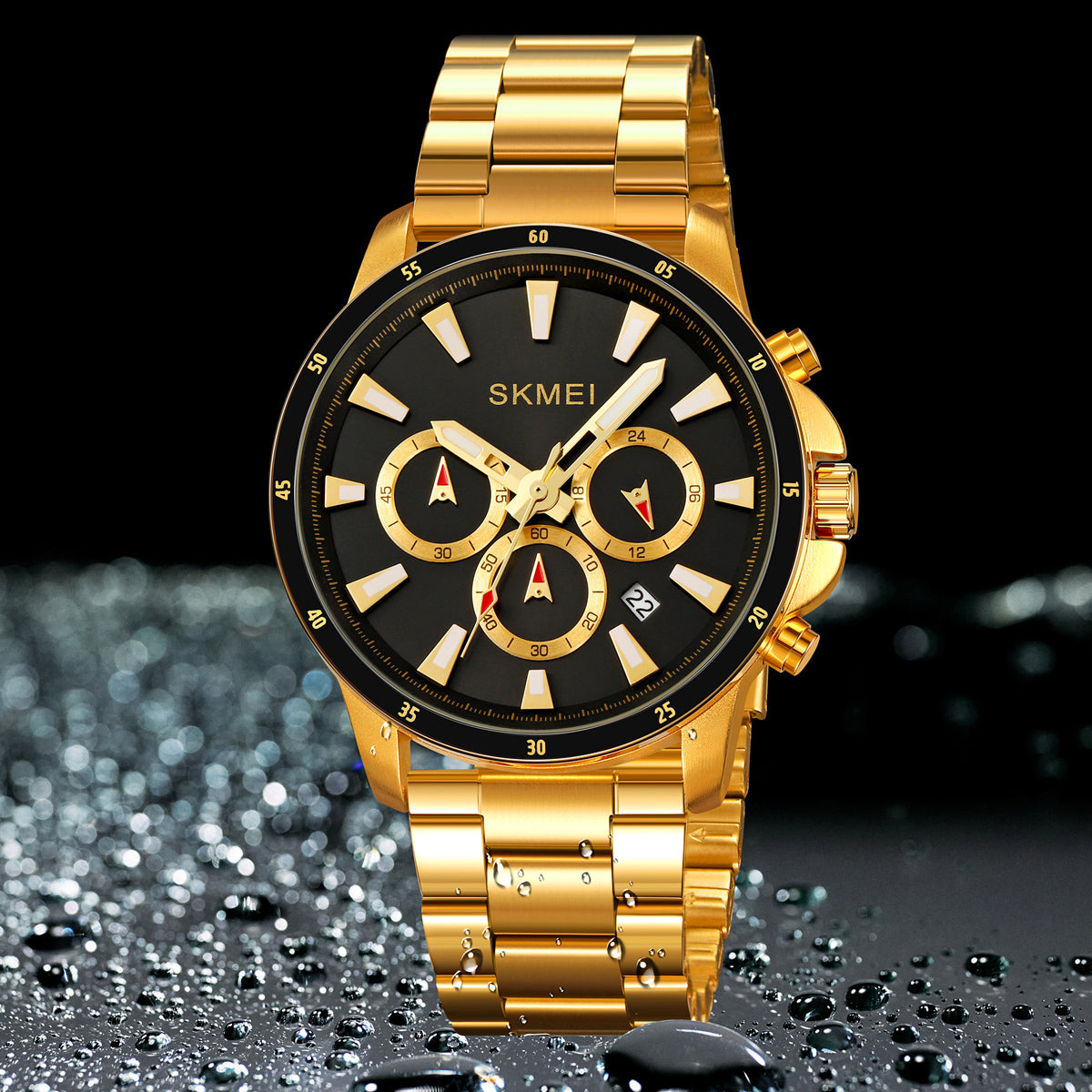 2295 Reloj Skmei para hombre pulsera de metal